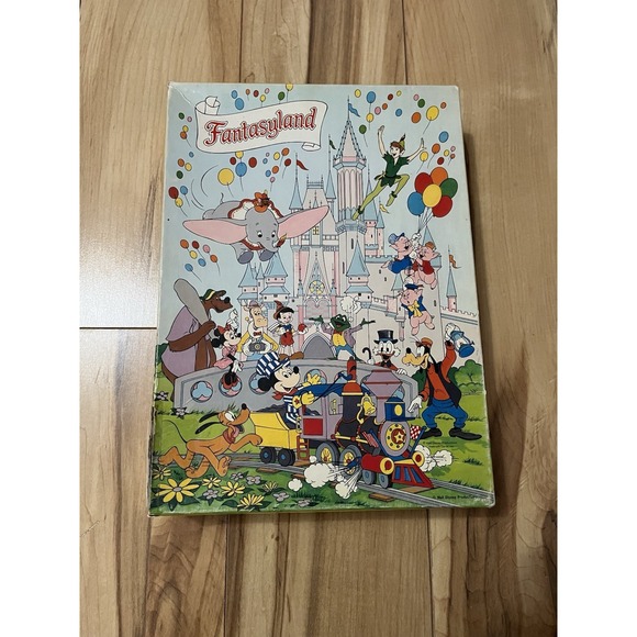Disney Other - Mickey Mouse & Friends Fantasyland Jigsaw Puzzle Hallmark Walt Disney 100 Lg PC